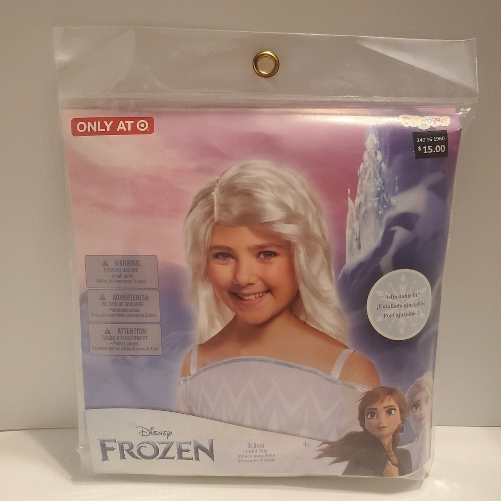 Disguise Disney Frozen Elsa, Child Wig, NIB